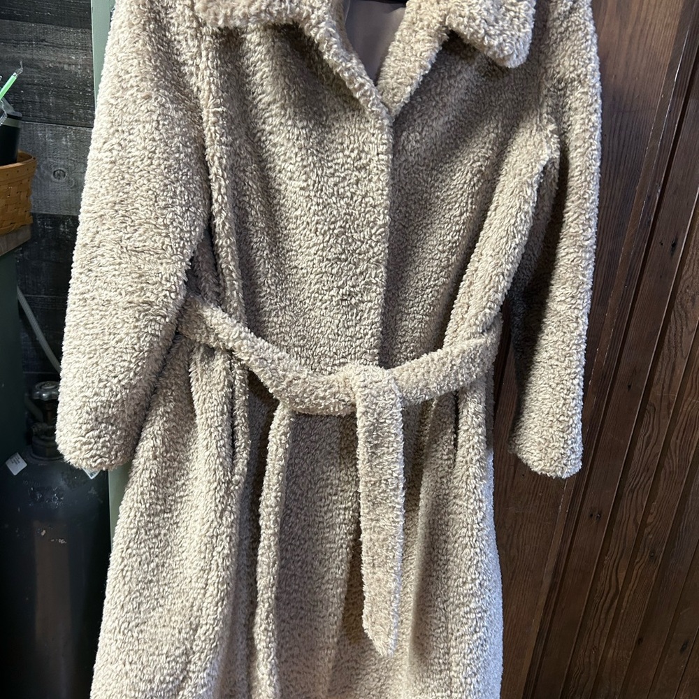 Vince Camuto Cream Teddy Jacket